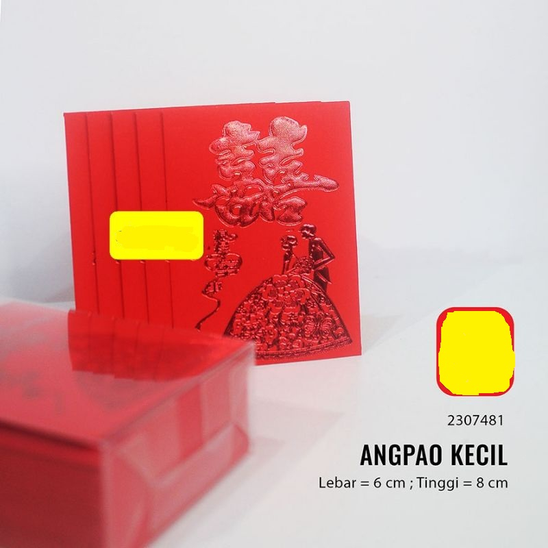 

Angpao Wedding Mini isi 6pc