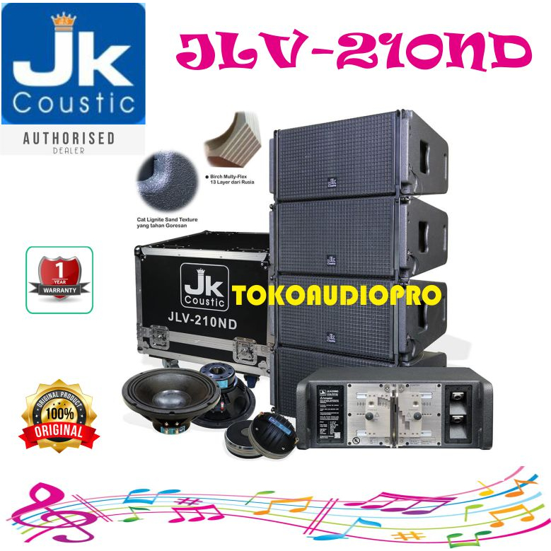 Speaker Jk Coustic JLV-210ND Speaker LineArray Pasif Jk Coustic JLV-210ND