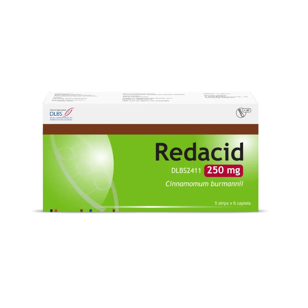 Redacid 250 mg Box 30's Kaplet Dexa / Obat Maag / Obat Asam Lambung