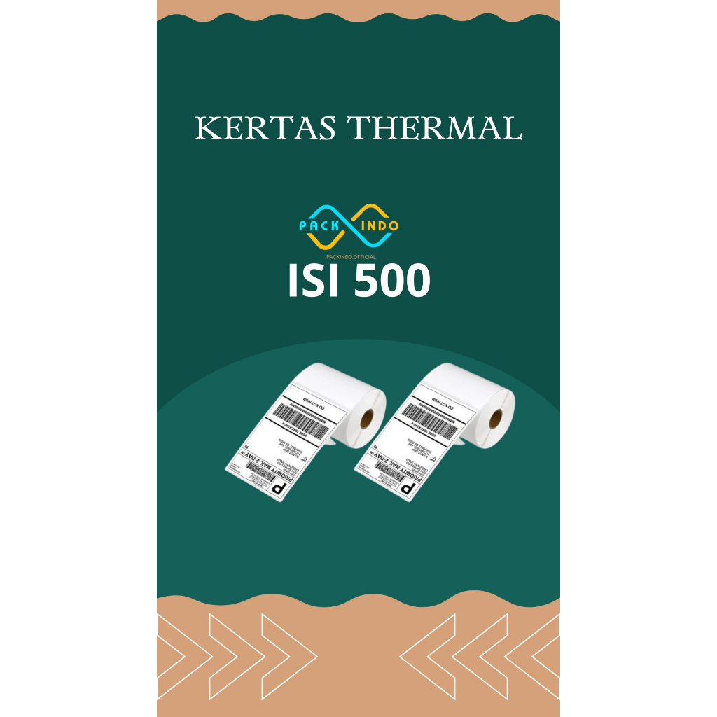 

Kertas Termal & Continuous Paper Thermal 100 X 150 mm 100x150 4x6" isi 500pcs ukuran A6