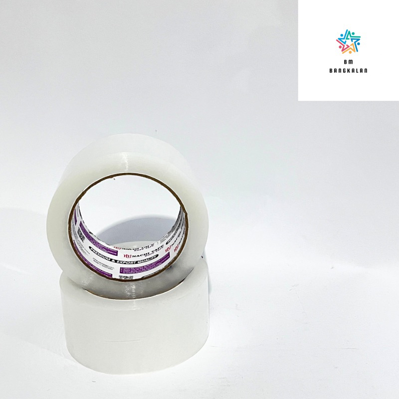 

Lakban OPP NACHI 2 Inch x 100yard Bening (48Mm)