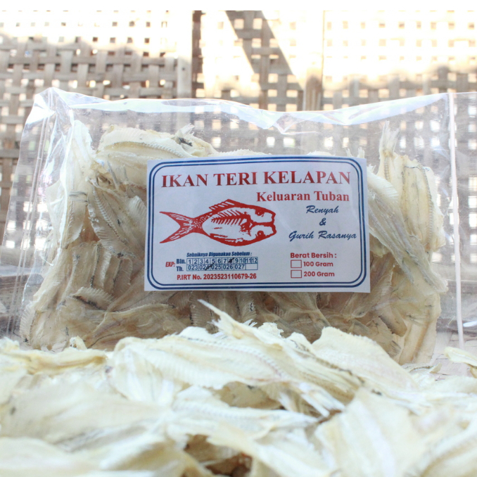 

Ikan Kelapan Kering 100gr Mentah