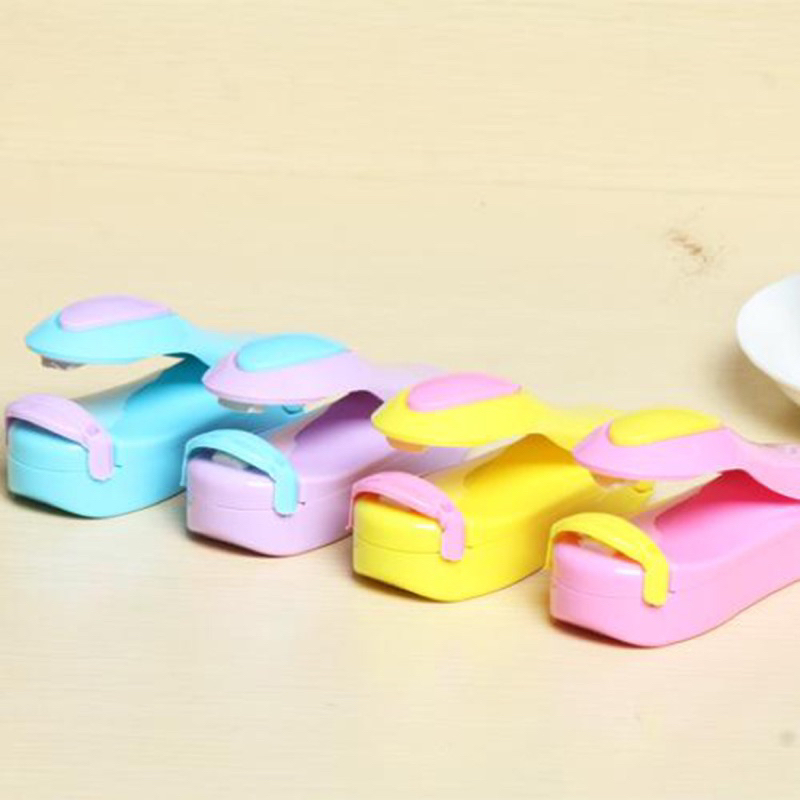 Colorful Portable Mini hand Sealer/ Perekat penutup Snack Makanan/ Hand Sealer