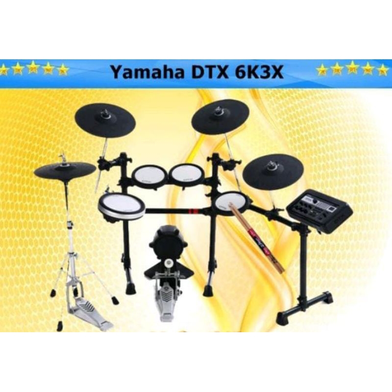 Yamaha DTX6K3X/DTX 6K3X/DTX6K3-X Garansi Resmi Yamaha