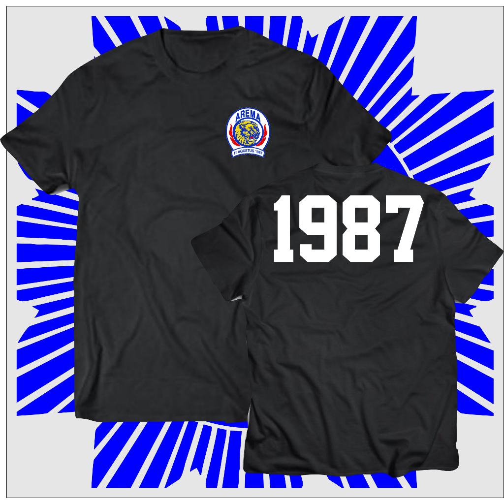 kaos Arema 1987 AREMA INDONESIA terbaru