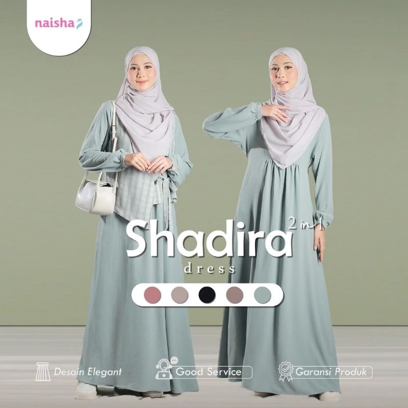 NAISHA OFFICIAL - Shadira Dress 2in1