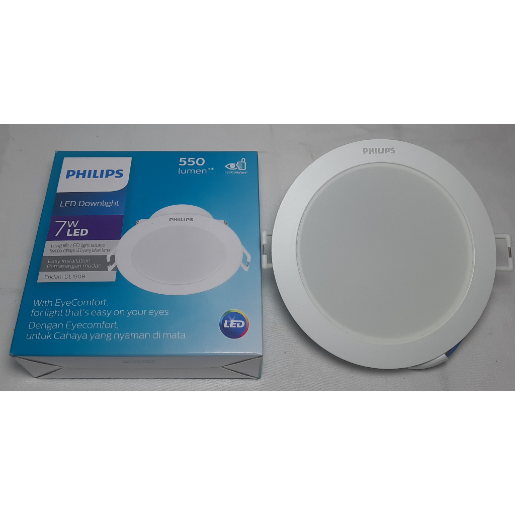 Lampu Downlight Philips  7 watt / Lampu Plafon Led