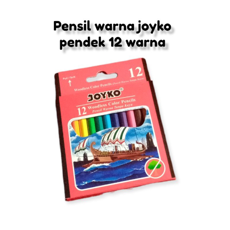 

Pensil warna joyko kecil 12 warna