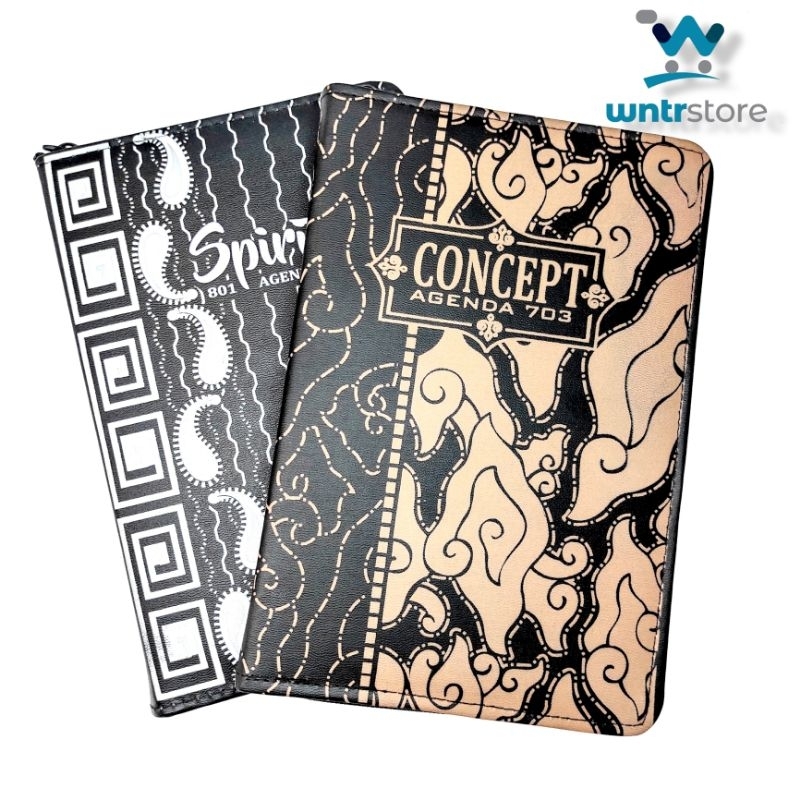 

Buku Agenda Batik Hitam