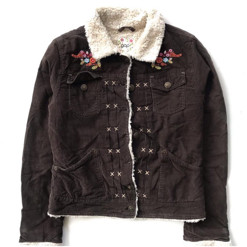 gap corduroy sherpa