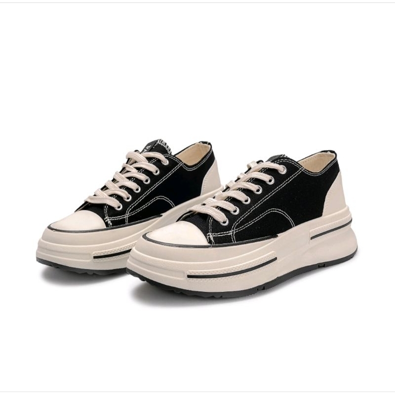 Sepatu Sneakers Wanita Kekinian PACOGIL Lana (sepatu canvas)