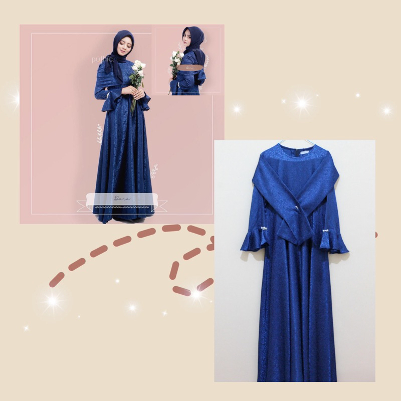[PRELOVED] Dara Navy by Puthic.id Size XL