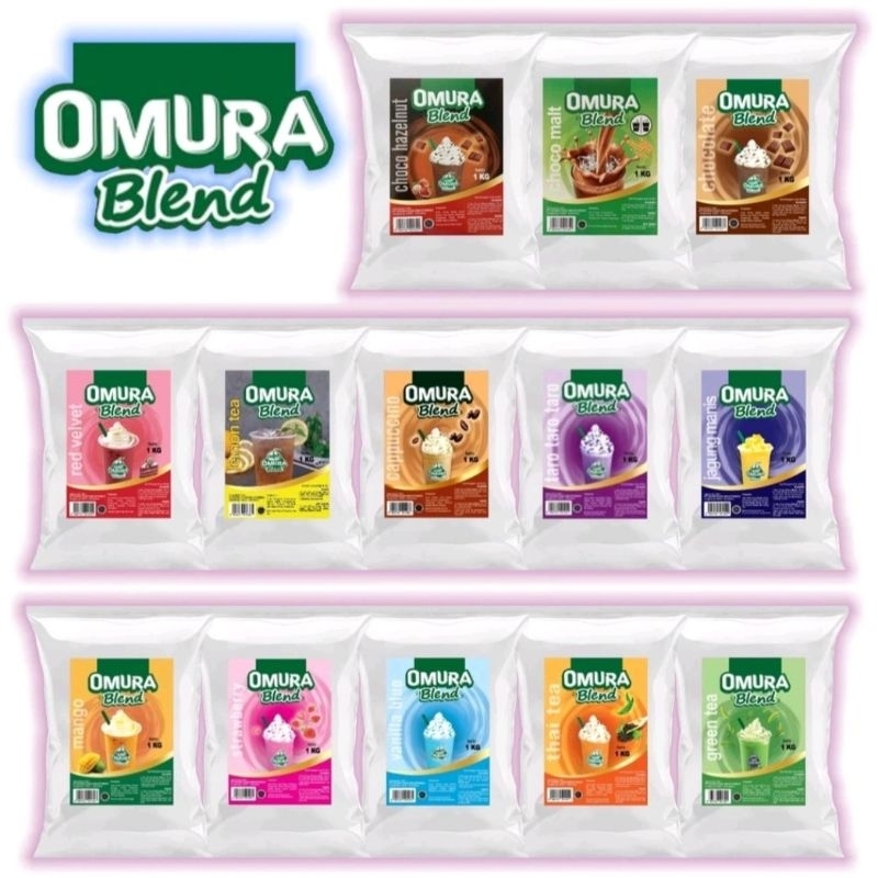 

OMURA BLEND UKURAN KEMASAN SIZE 1 KG KILO 1KG 1KILO KILOGRAM RASA COKLAT CHOCOLATE SOKLAT STRAWBERRY STROBERI GREEN THAI TEA MATCHA TEH SUSU CAPPUCCINO CAPUCCINO CAPPUCINO LEMONADE LEMON TEA LEMONTEA THAITEA CHATRAMUE CHA TRA MUE JUALAN SERBUK MINUMAN