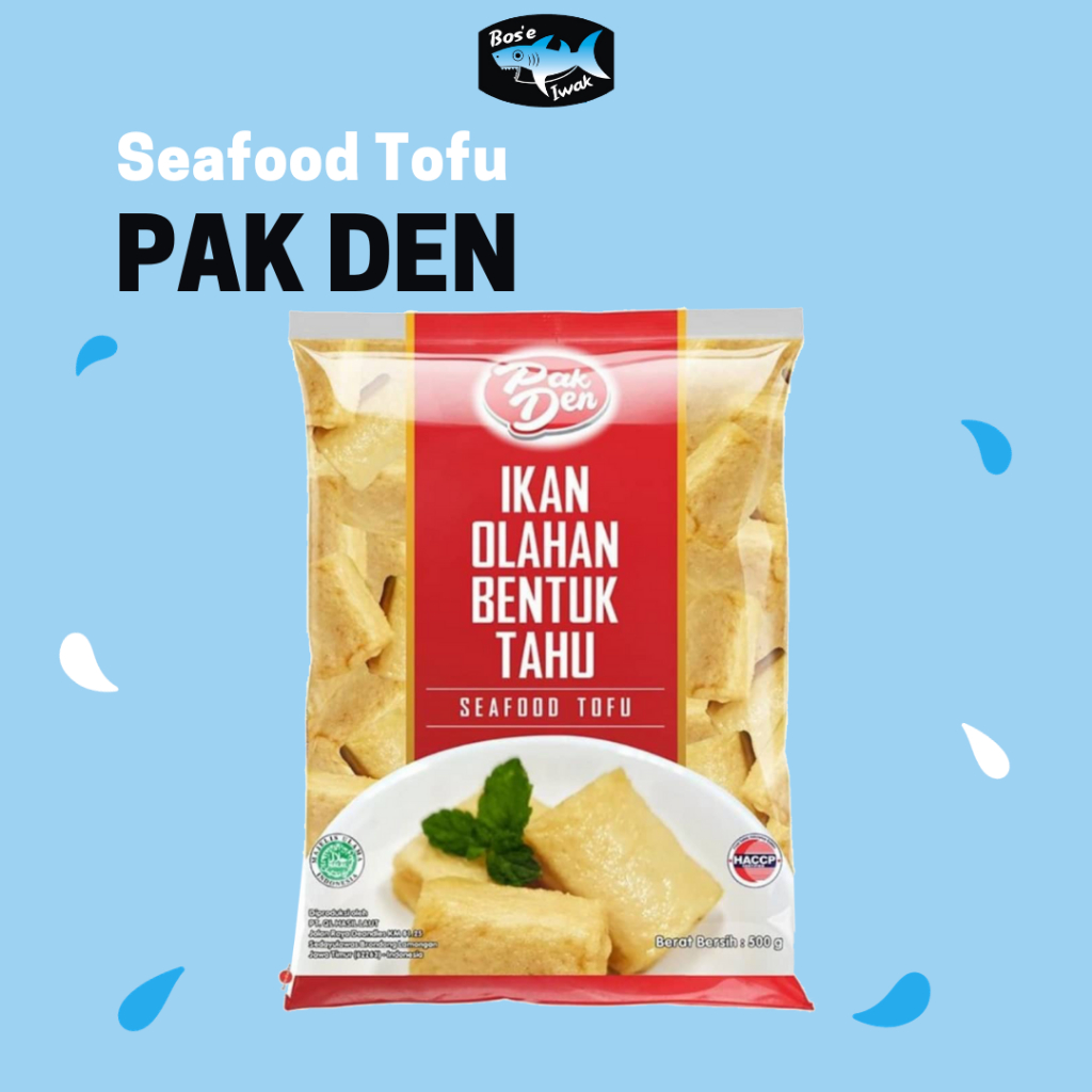 

Tofu Ikan Pak Den 500 Gr I Frozen Tofu Ikan