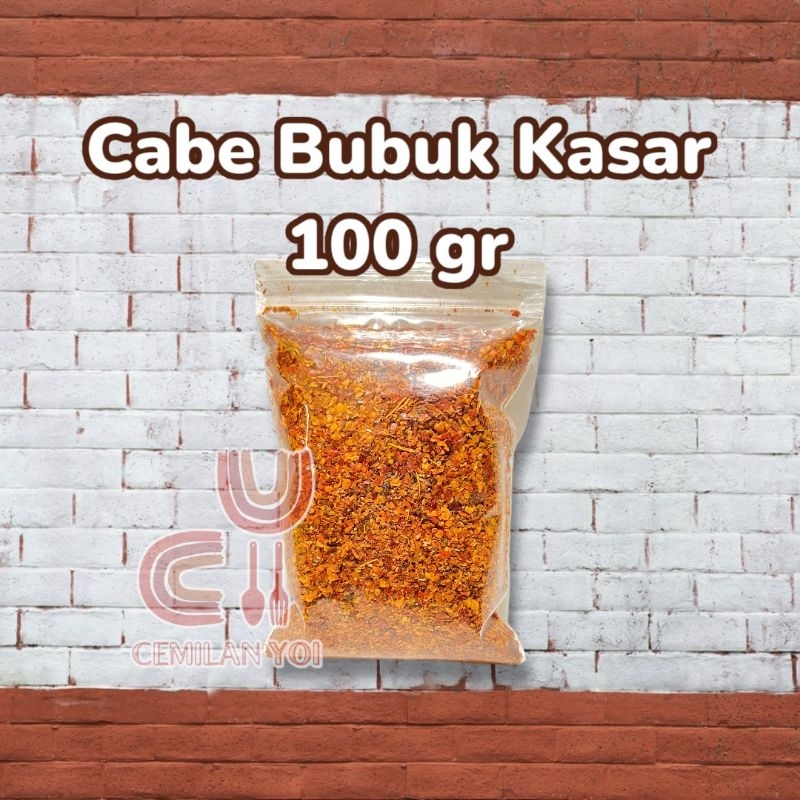 

Cabe bubuk kasar pedas 100gr