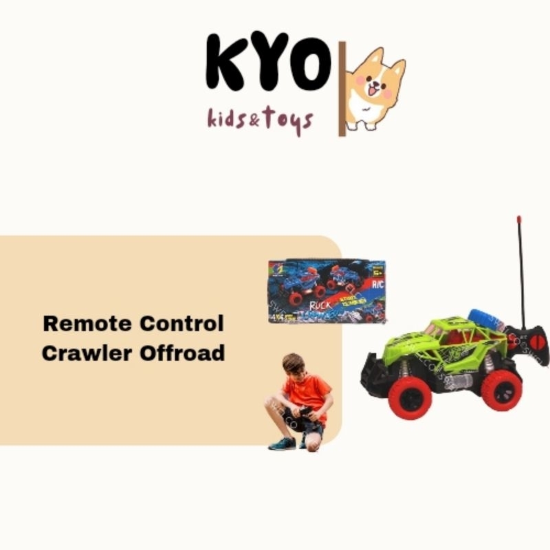 MOBIL RC OFFROAD MOBIL REMOTE CONTROL CRAWLER OFFROAD
