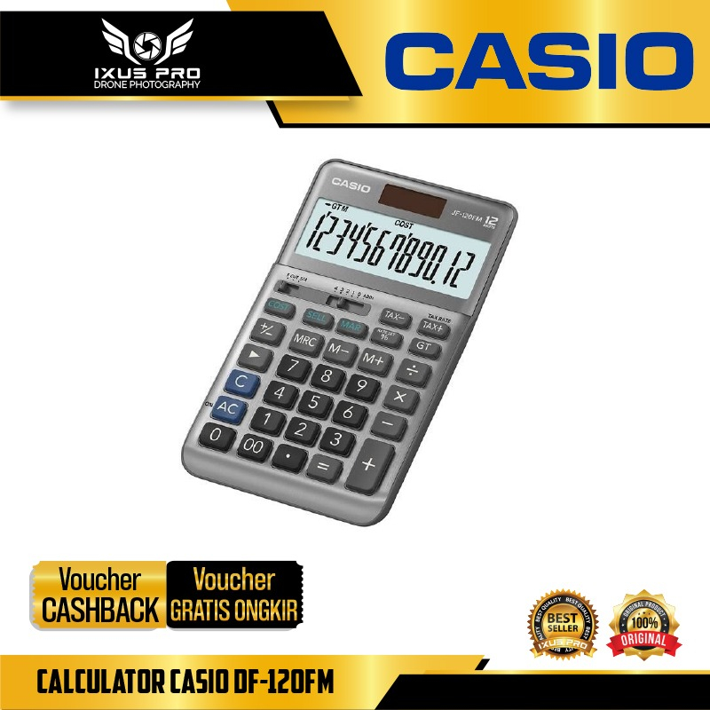 

CASIO DF-120FM - Kalkulator Casio DF-120FM