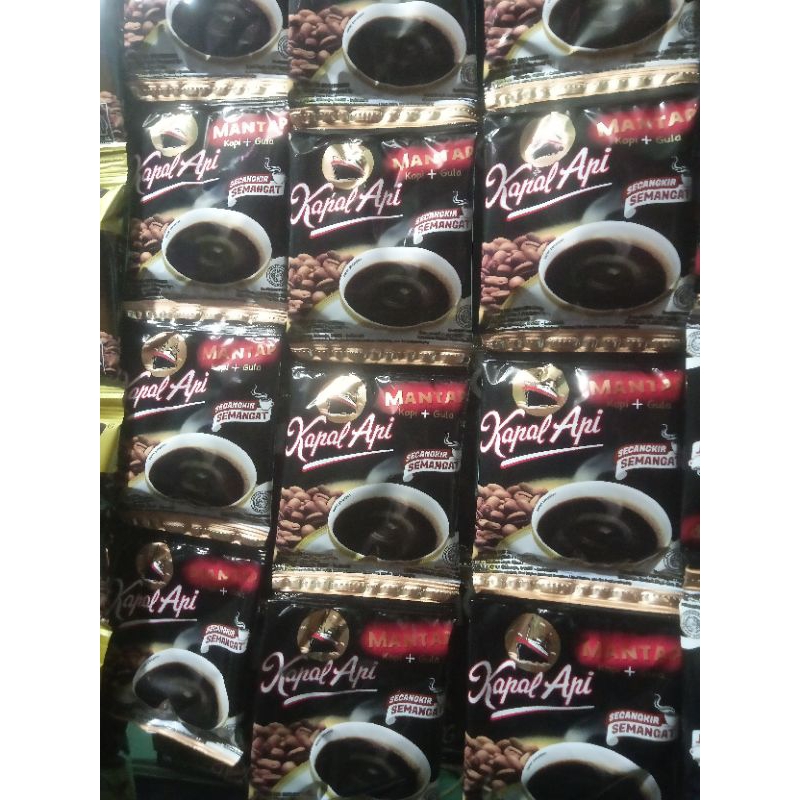 KAPAL API MANTAP isi 10pcs // kopi kapal api RENCENG // kapal api // kopi renceng
