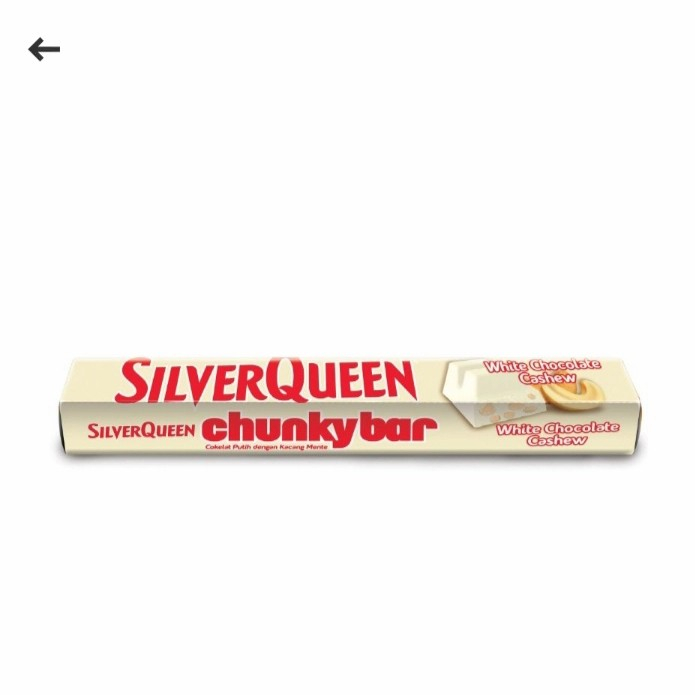 

SilverQueen chunky bar white chocolate cashew 95gr