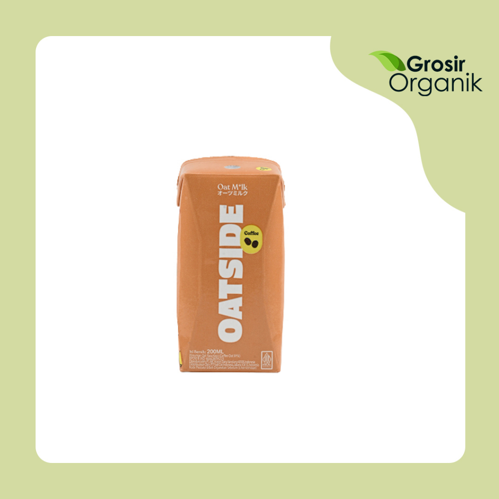

OATSIDE Oat Milk Coffee w/ Straw 200ml - Susu Oat Praktis