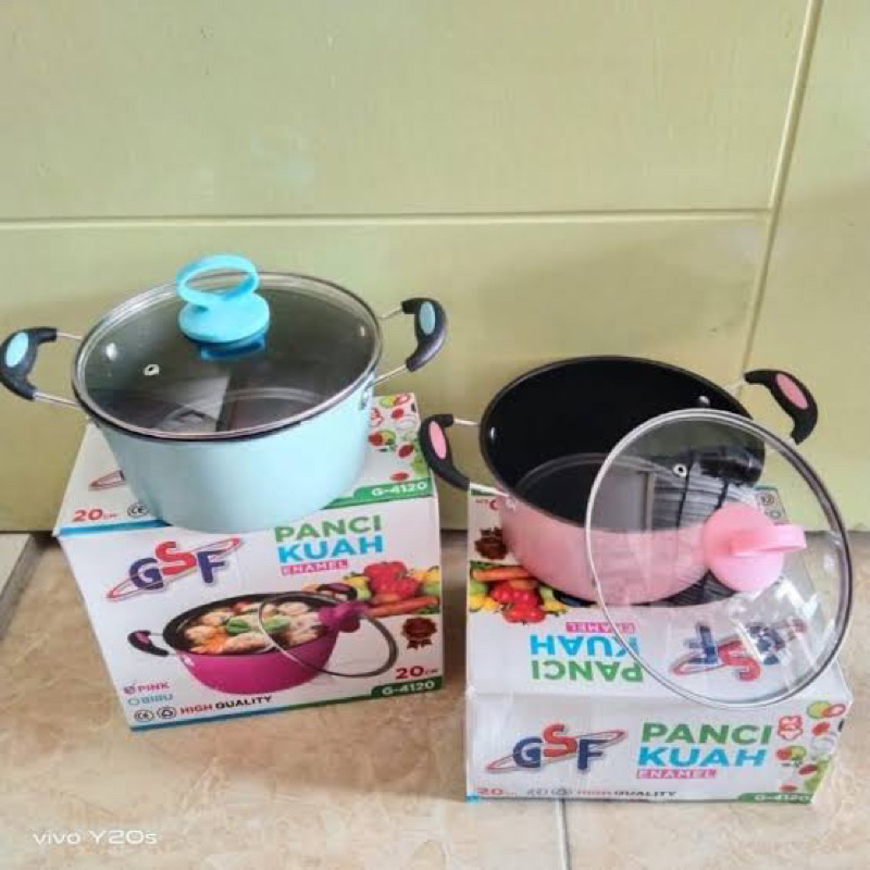 PANCI KUAH ENAMEL 20CM GSF