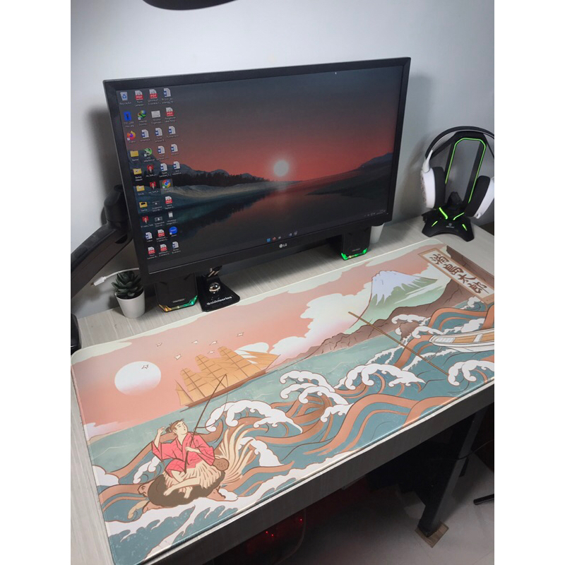 [Second] Deskmat Tenjin Scrollworks x Voyej - Urashima Taro Deskmat