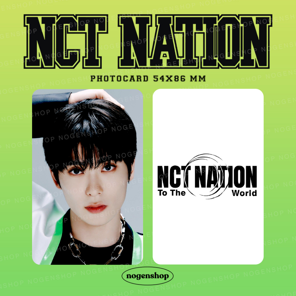 [UNOFFICIAL] PHOTOCARD PC NCT 2023 NCT NATION [FANMADE]