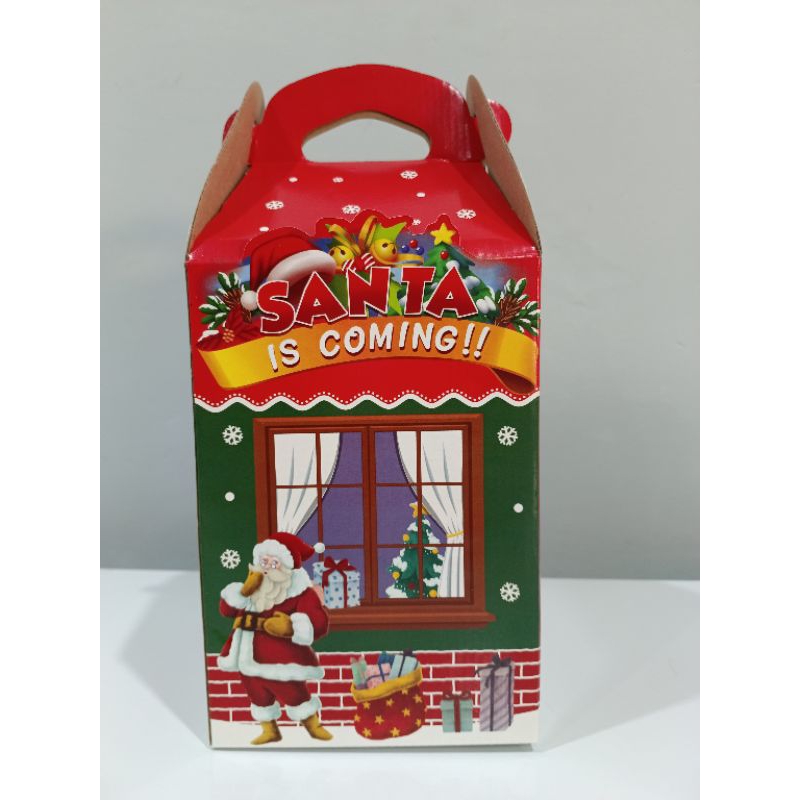

Box Cake Christmas Natal Tp 3 Santa Is Coming 14x14x32cm (3pcs)