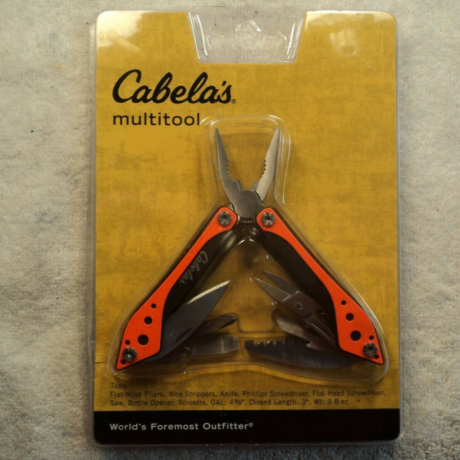 Cabela's Multitool - Stainless Survival Kit Camping Hiking