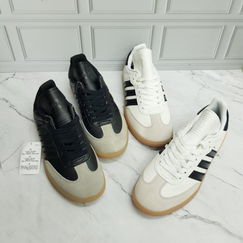 Sepatu Adidas Samba Humanrace pria cowok kulit