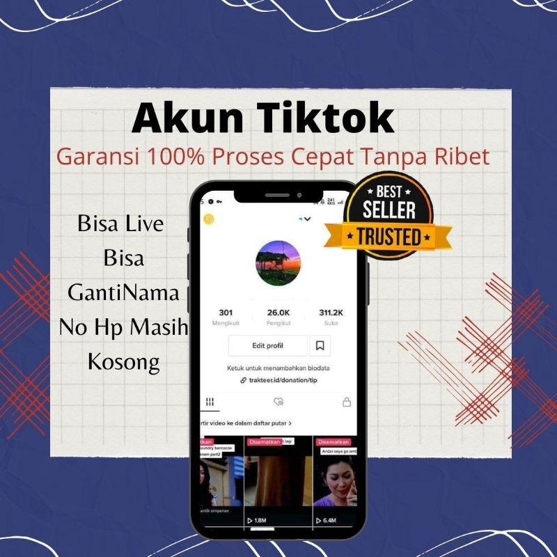 akun tiktok fresh