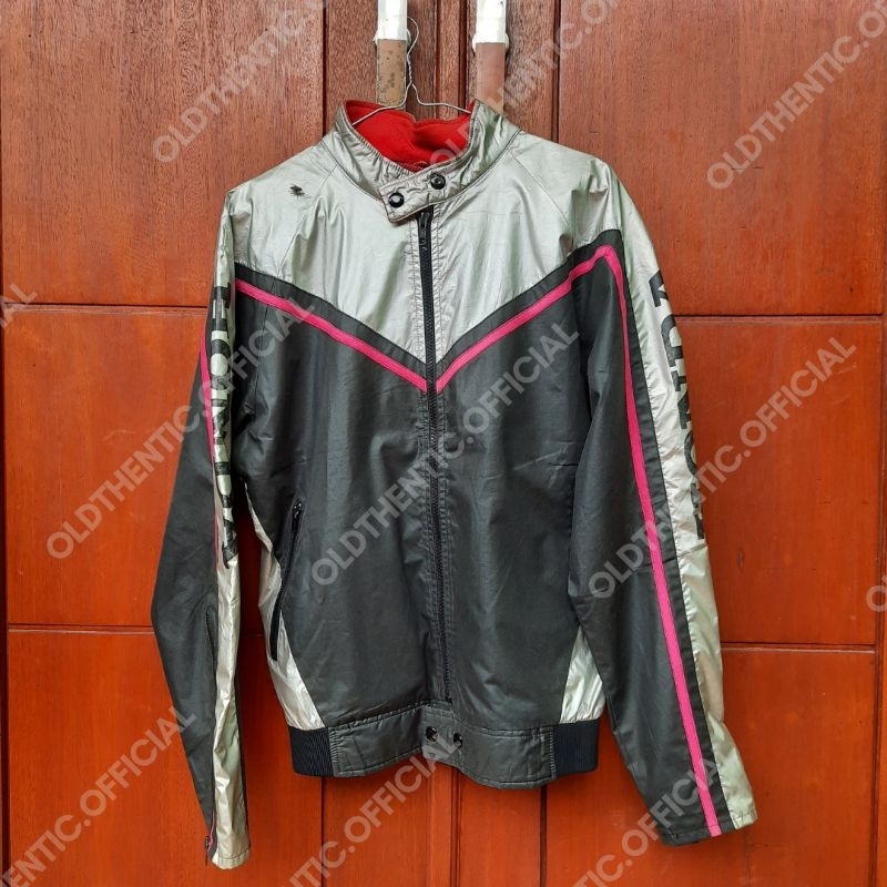 [ORIGINAL] Jaket Honda Racing Vintage Silver