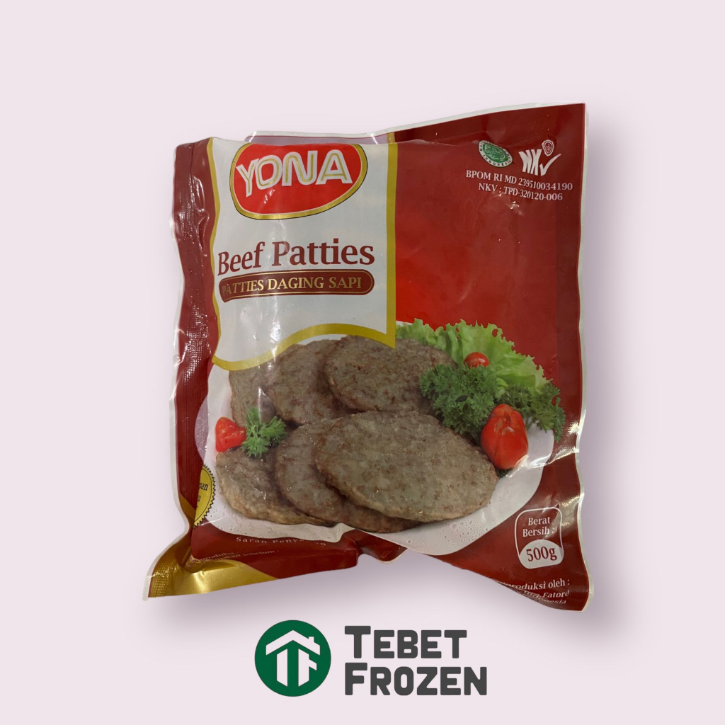 

YONA BEEF PATTIES 500GR - TEBET FROZEN