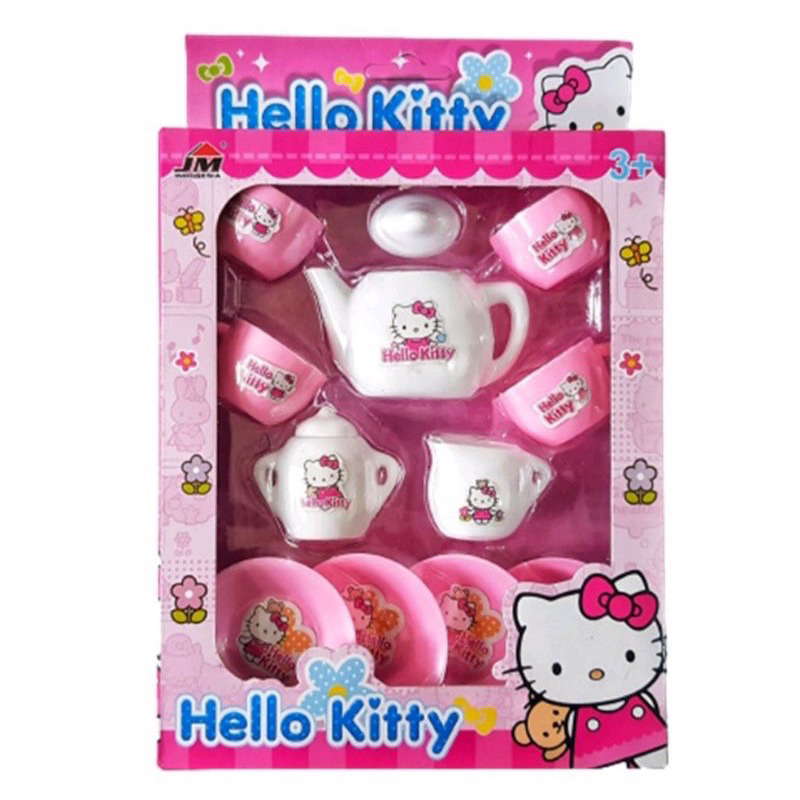 Mainan Anak Cewek Murah Part 1 Teko Frozen dan Hellokitty, Dokter, Telepon Flip, Cake Unicorn, Gerob