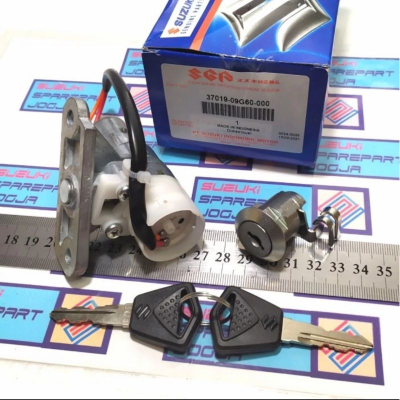 Suzuki Parts 37019-09G60-000 Kunci Kontak Set Suzuki Nex Ori