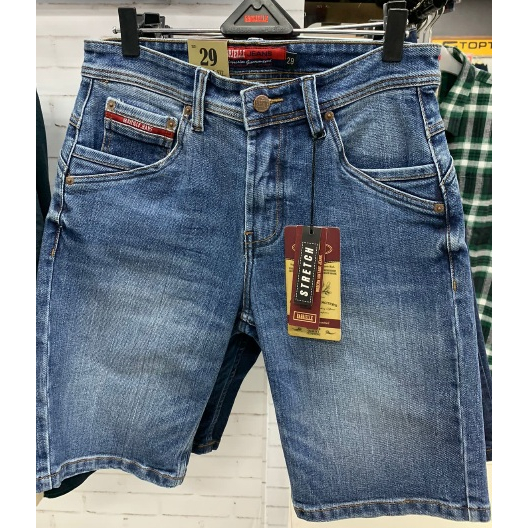 Gabrielle/Bawahan Pria/Celana Pendek Denim