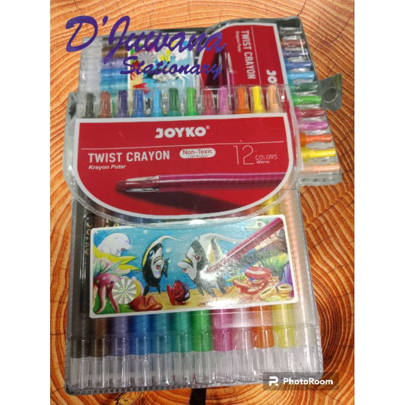 

Crayon Putar Joyko 12W (panjang)