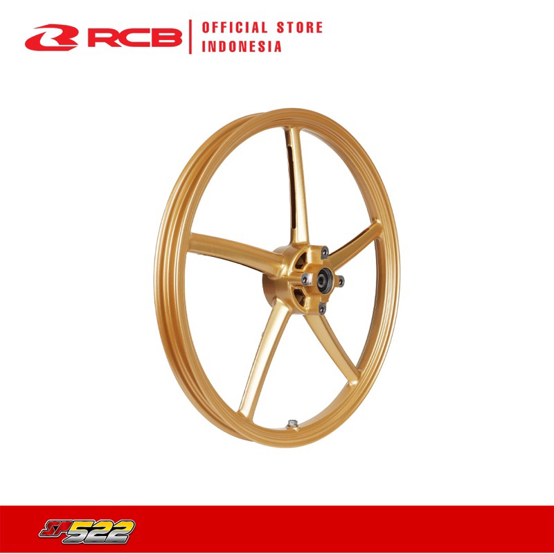 RCB Sport Rim SP522 Mio jupiter vega drag ninja fu nmax aerox 120 (Depan) Ring 17 (Product Original)