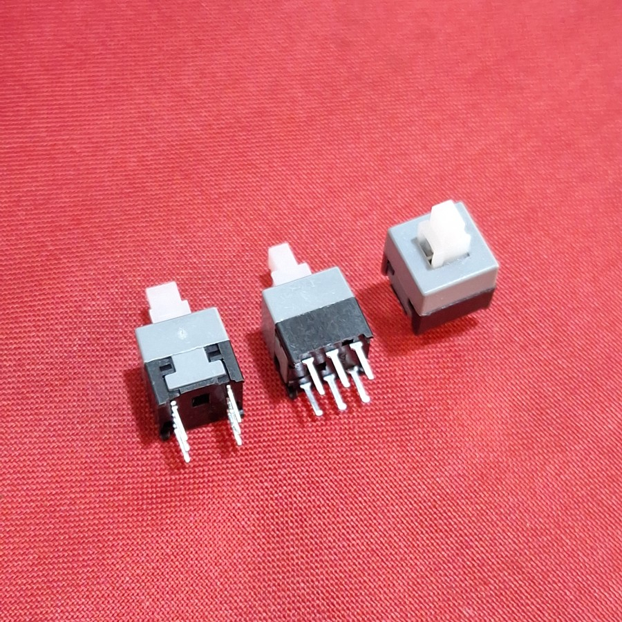 10 biji SWITCH SAKLAR DPDT MIXER YAMAHA BEHRINGER KAKI 6 ORIGINAL