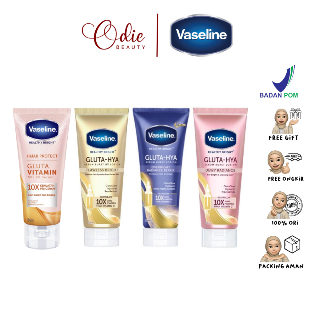 VASELINE GLUTA HYA VASELINE HIJAB PROTECT GLUTA VITAMIN VASELINE GOLD