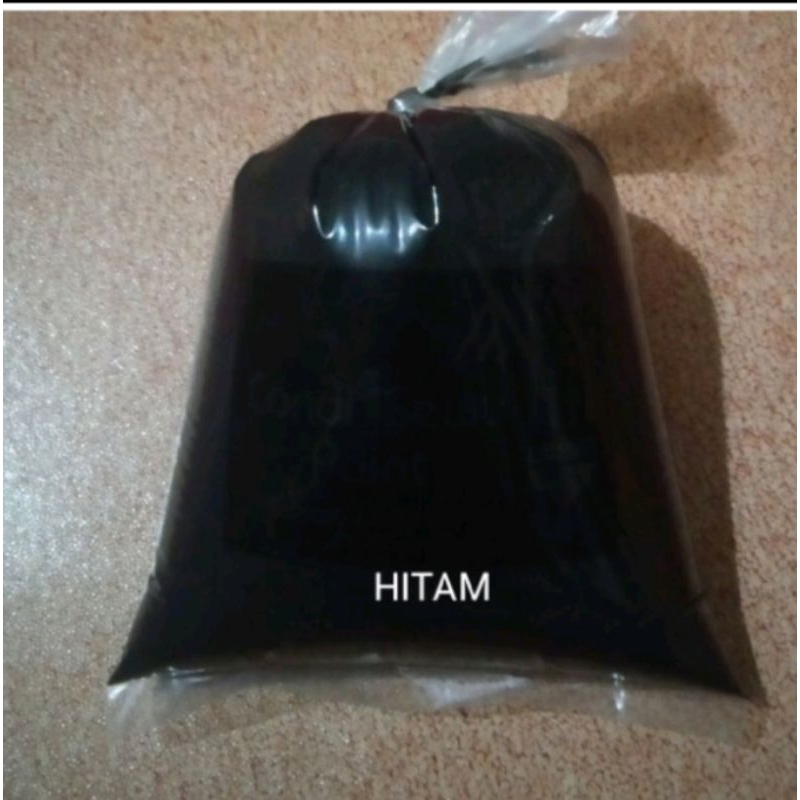 CAT TEMBOK 1 KG WARNA HITAM//KWALITAS SUPER