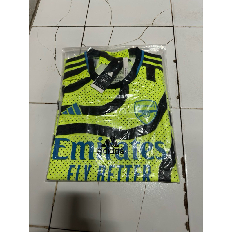 Jersey Arsenal Away Player Issue musim 2023/2024
