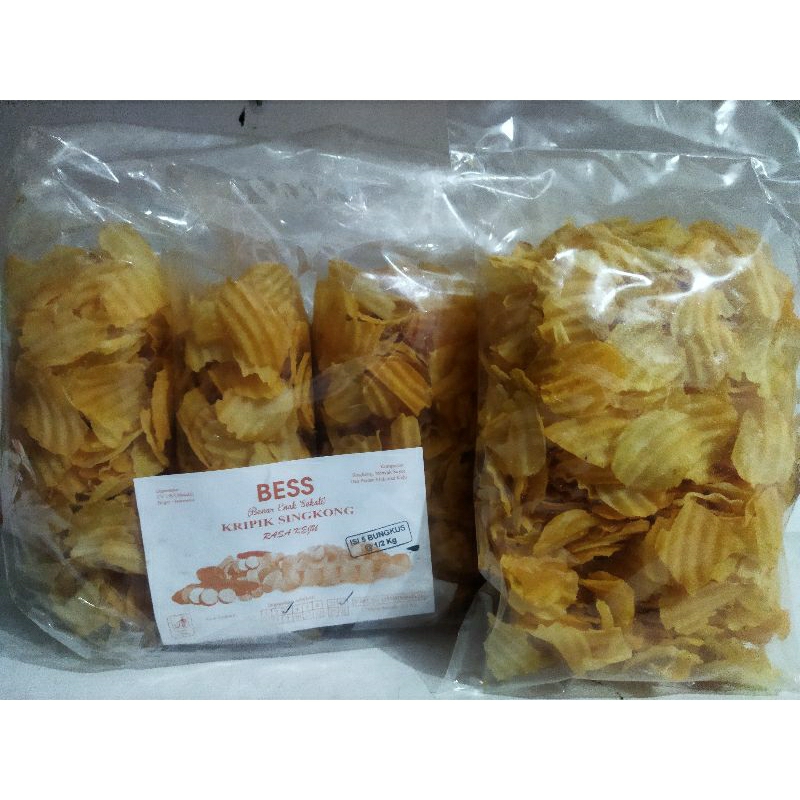 

Keripik Kripik Singkong Keju Manis Asin Gurih Renyah 500 gram