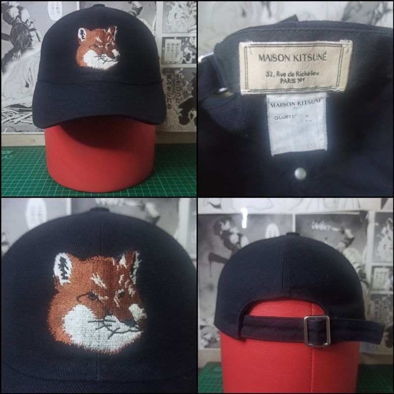 Maison kitsune cap