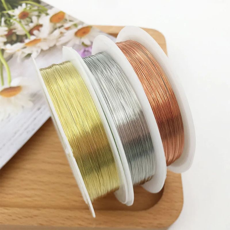 Kawat Bross / Kawat Tembaga Bahan Aksesoris 0,3/0,4/0,5mm