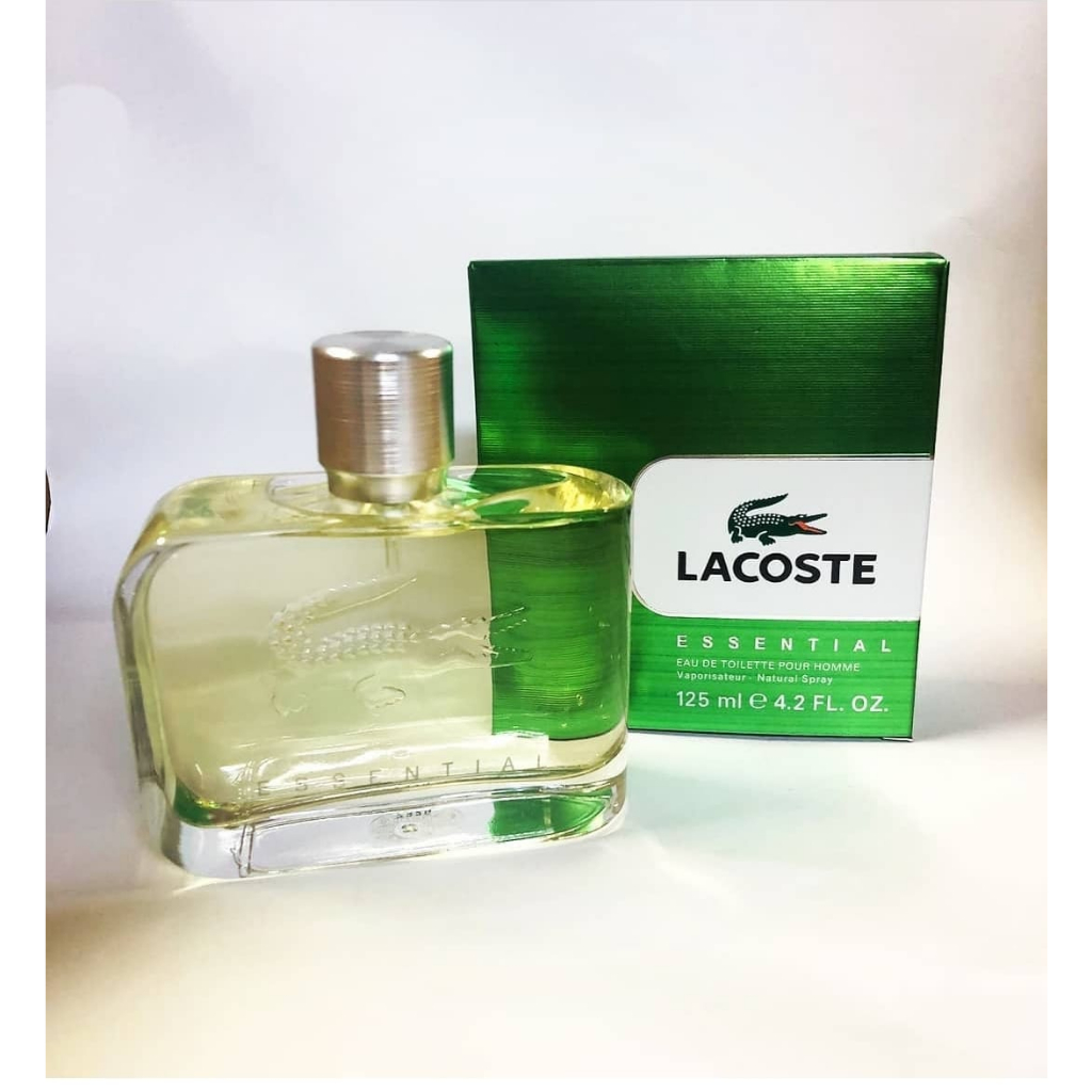 LACOSTE ESSENTIAL EDT ORIGINAL EROPA PARFUM PRIA TAHAN LAMA ESSENTIAL LACOSTE EAU DE TOILETTE 125 ML