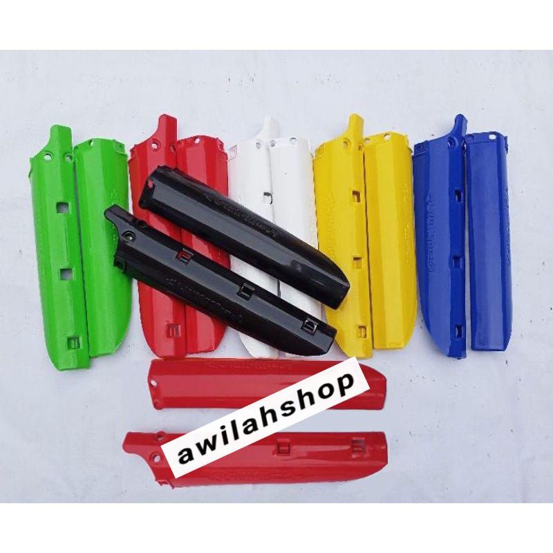 Tutup Sok Depan Trail Yz 85 New Cover Sok Depan Trail Tutup Sok Usd Trail Modifikasi Klx 150 Bf