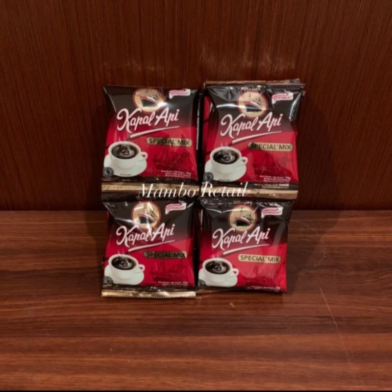 

Kopi kapal api special mix 1 renceng / 10 sachet