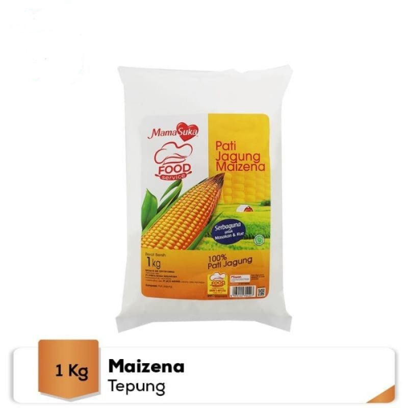 

TEPUNG MAIZENA PATI JAGUNG SERBAGUNA 1KG MAMASUKA FOOD SERVICE
