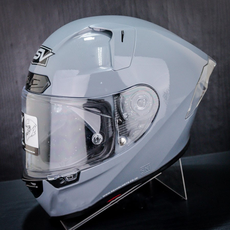HELM RSV FFS21 solid Platinum Grey HELM FULL FACE RSV